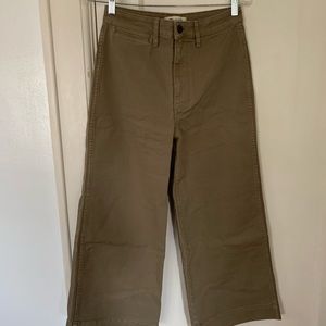 Madewell Emmett Wide Leg Crop BNWT